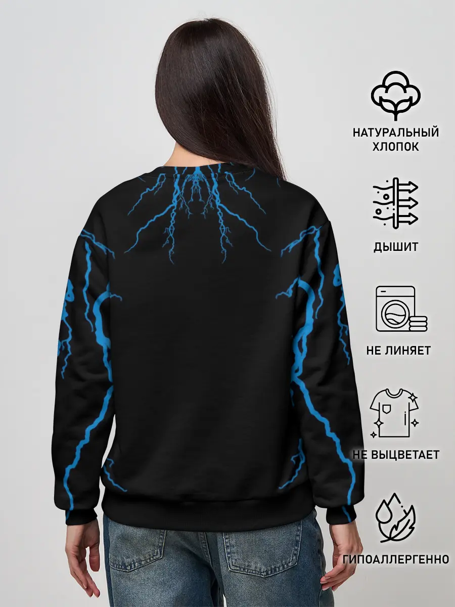 Женский свитшот / Metallica, ride the lightning