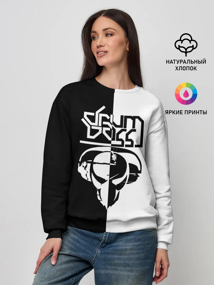 Женский свитшот / Drum and bass