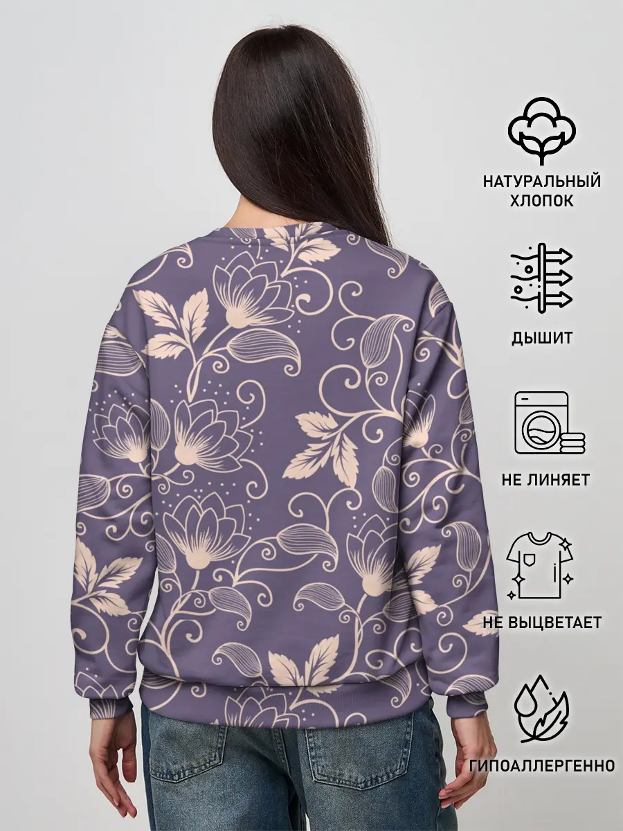 Женский свитшот / Естественный стиль