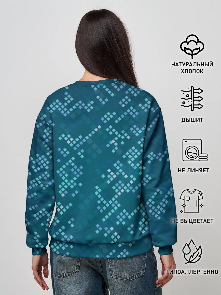 Женский свитшот / Голограмма