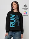 Женский свитшот / RUN