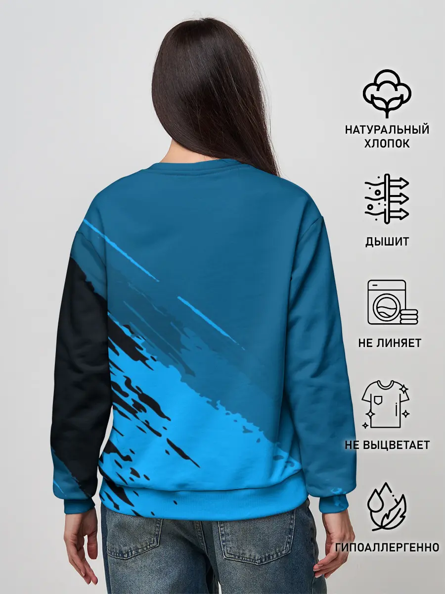 Женский свитшот / FC Juventus abstract style