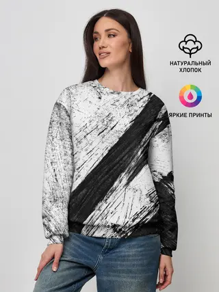 Женский свитшот / просто краски