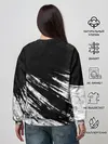 Женский свитшот / abstraction black&white