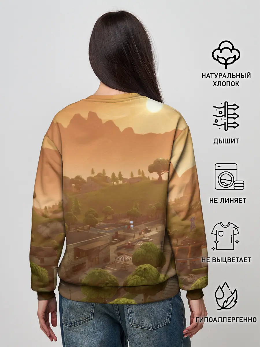 Женский свитшот / Fortnite Battle Royale