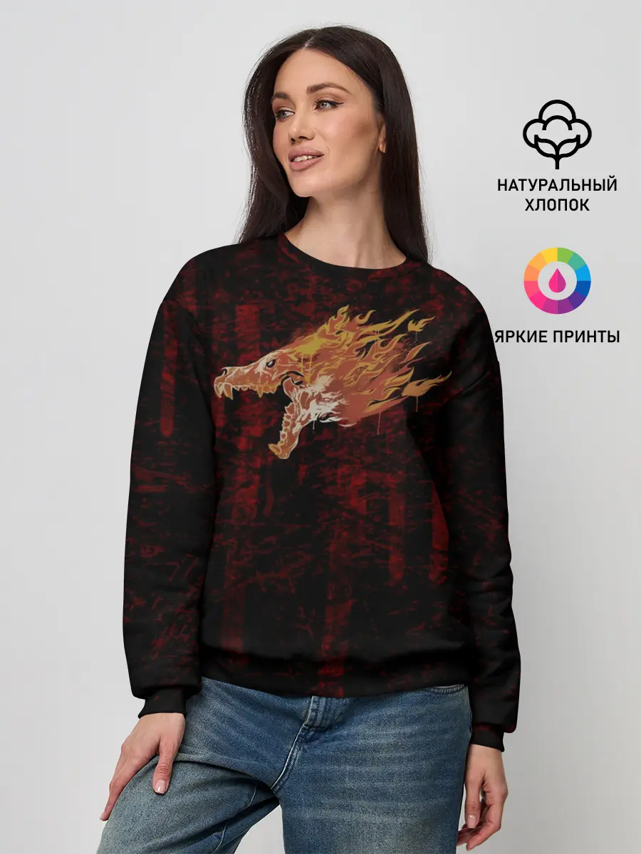 Женский свитшот / cs:go - Howling dawn