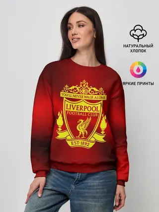 Женский свитшот / ФК Ливерпуль