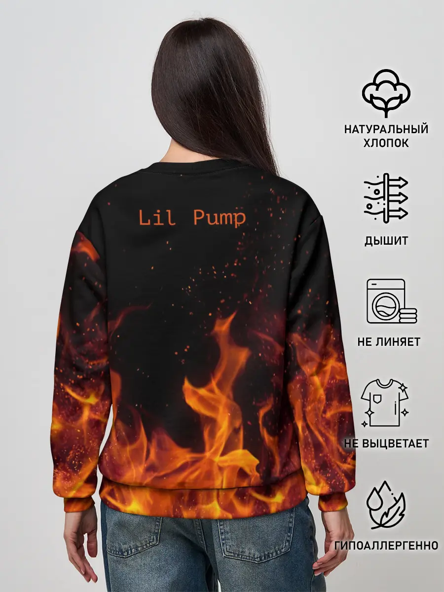 Женский свитшот / Lil Pump - 103