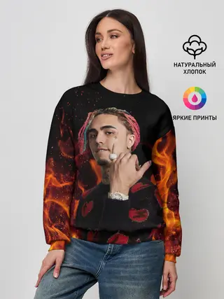 Женский свитшот / Lil Pump - 103