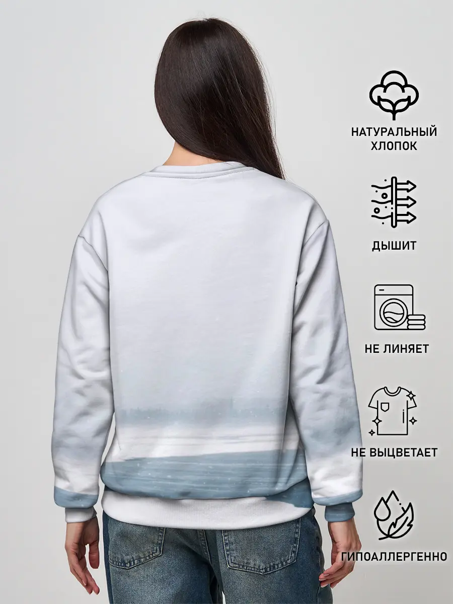 Женский свитшот / Сибирь