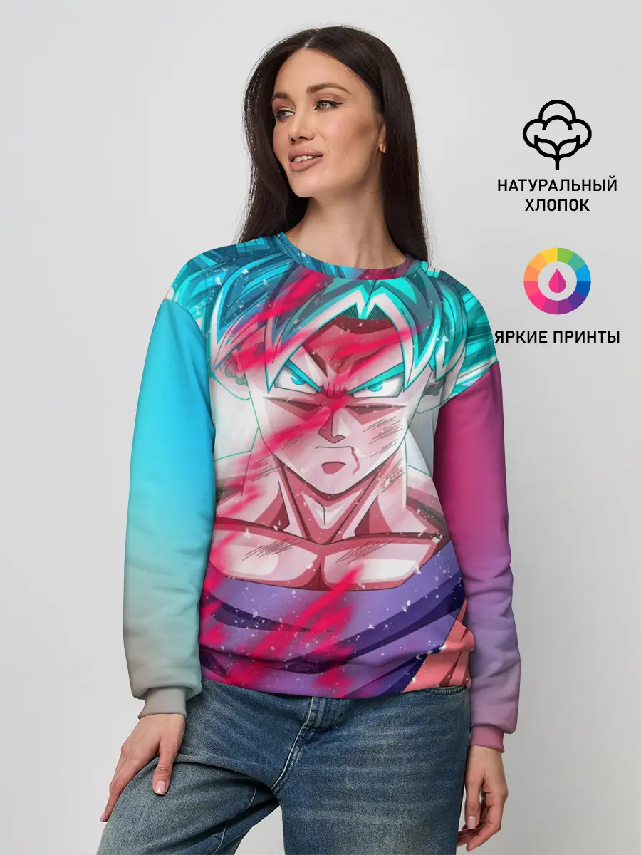 Женский свитшот / Гоку