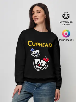 Женский свитшот / Cuphead