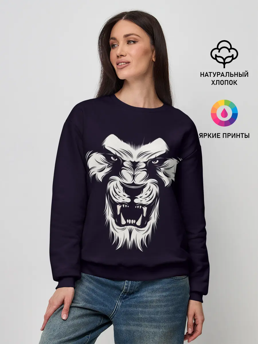 Женский свитшот / Лев