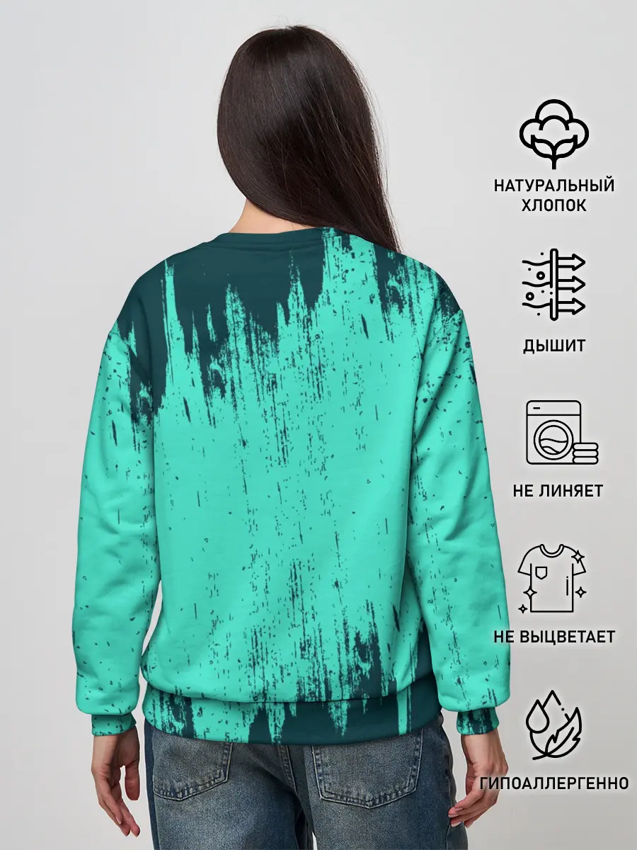 Женский свитшот / Реал Мадрид