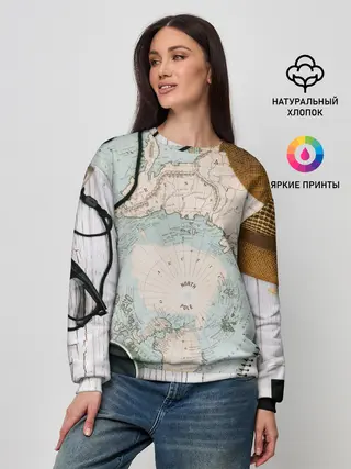Женский свитшот / Тайна путешествия