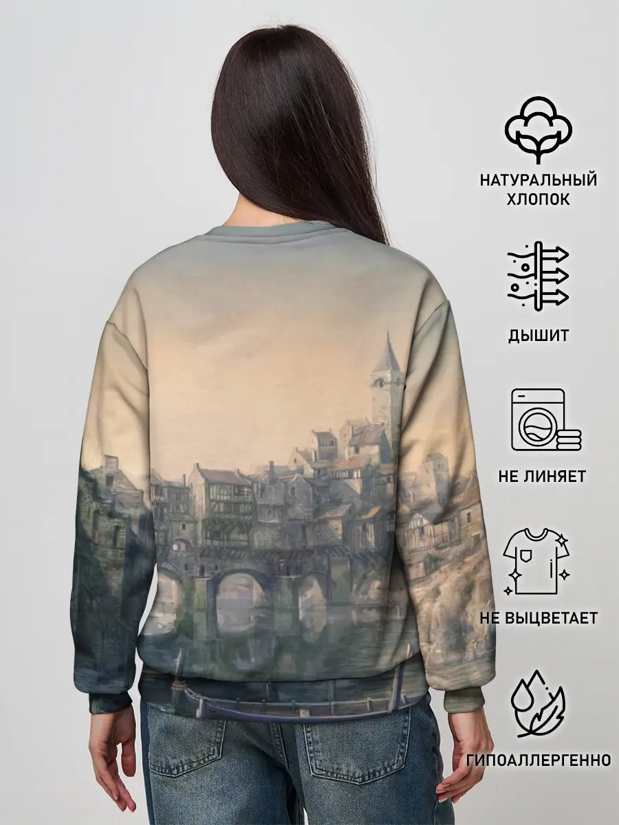 Женский свитшот / The Witcher 3: Wild Hunt