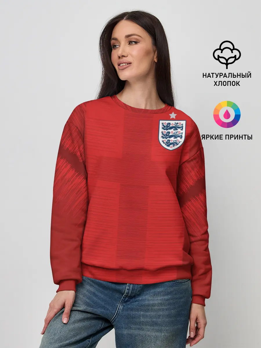 Женский свитшот / England away WC 2018