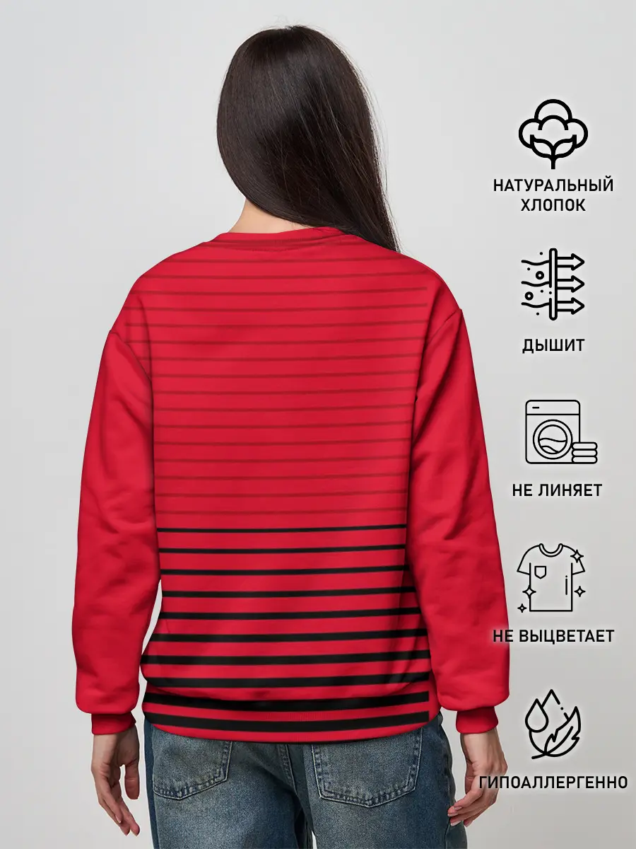 Женский свитшот / Man United Форма Home 18/19