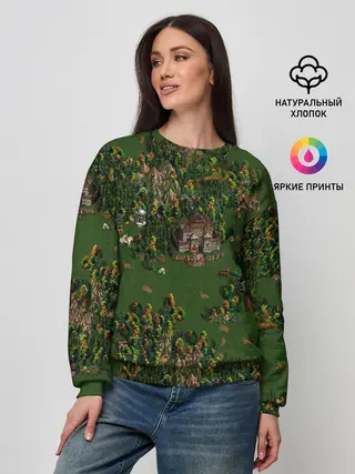 Женский свитшот / Герои