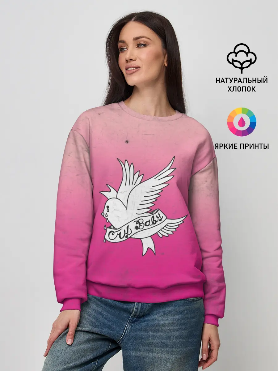Женский свитшот / Crybaby