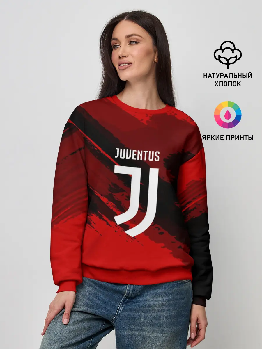 Женский свитшот / JUVENTUS SPORT RED