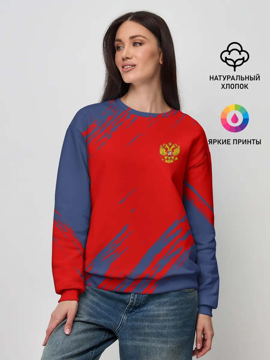 Женский свитшот / RUSSIA SPORT