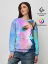 Женский свитшот / Саша Грей. Абстракция