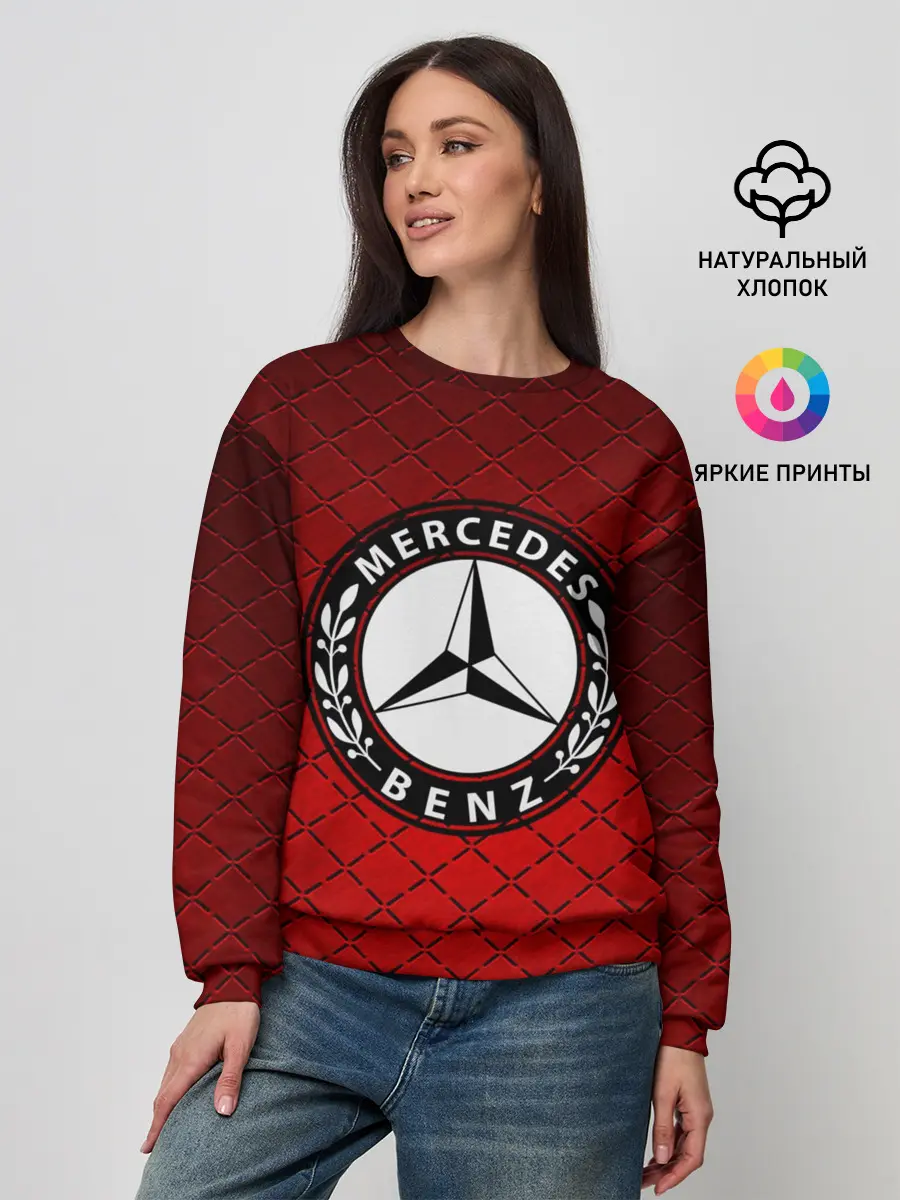 Женский свитшот / Mercedes MOTORs