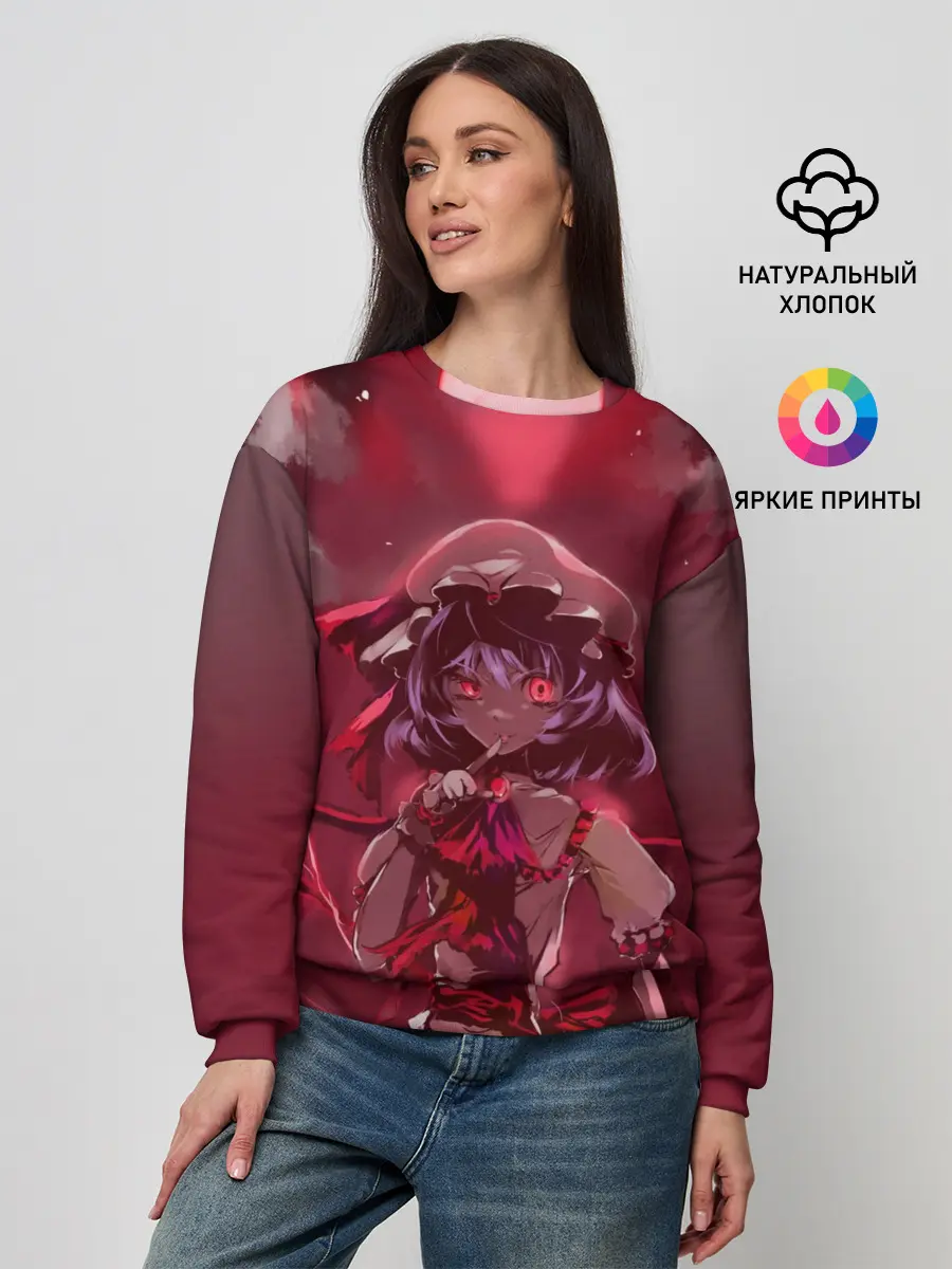 Женский свитшот / Red Touhou