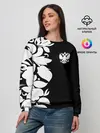 Женский свитшот / Russia Black&White Style