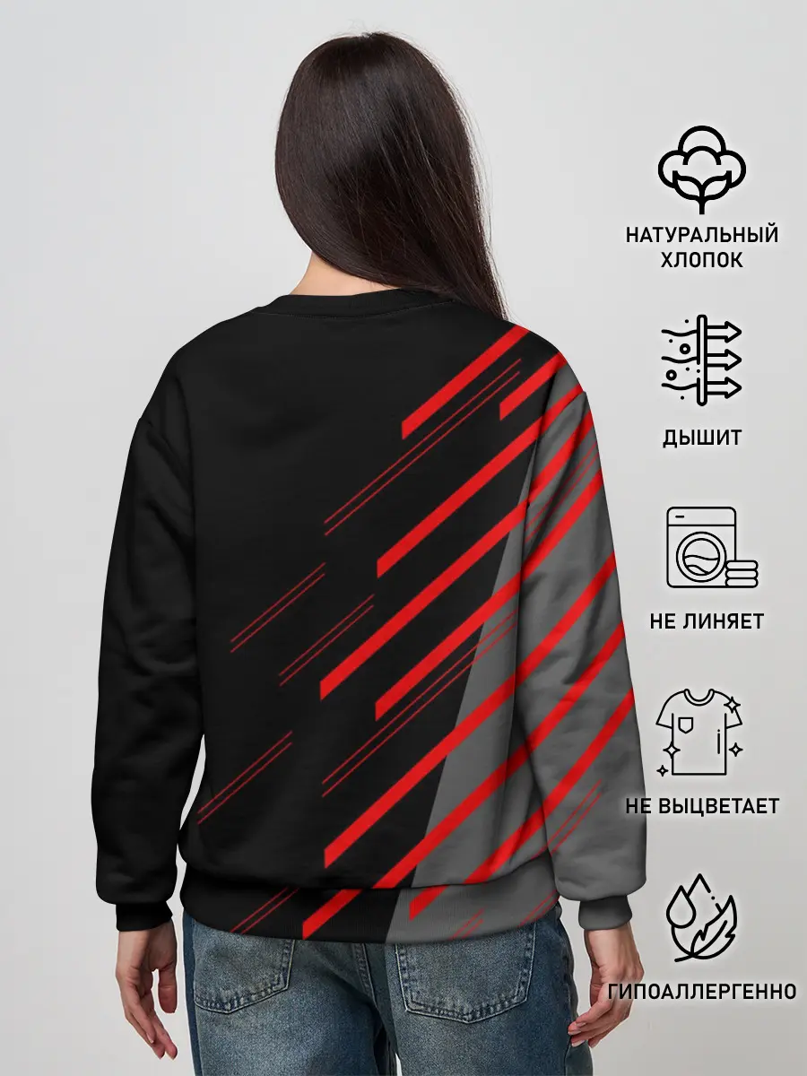 Женский свитшот / MITSUBISHI | МИТСУБИСИ