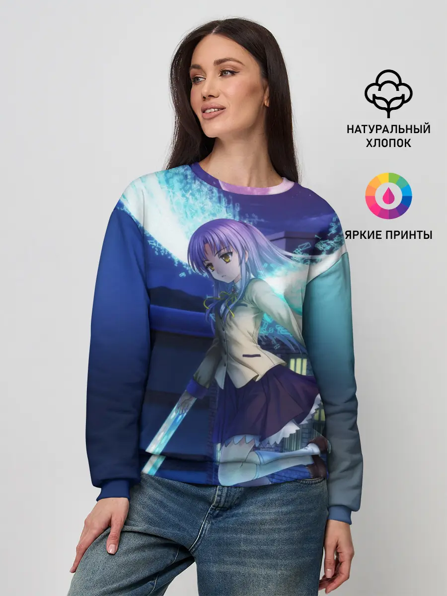 Женский свитшот / Крылья