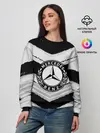 Женский свитшот / Mercedes sport abstract 2018