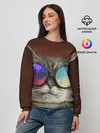 Женский свитшот / котейки