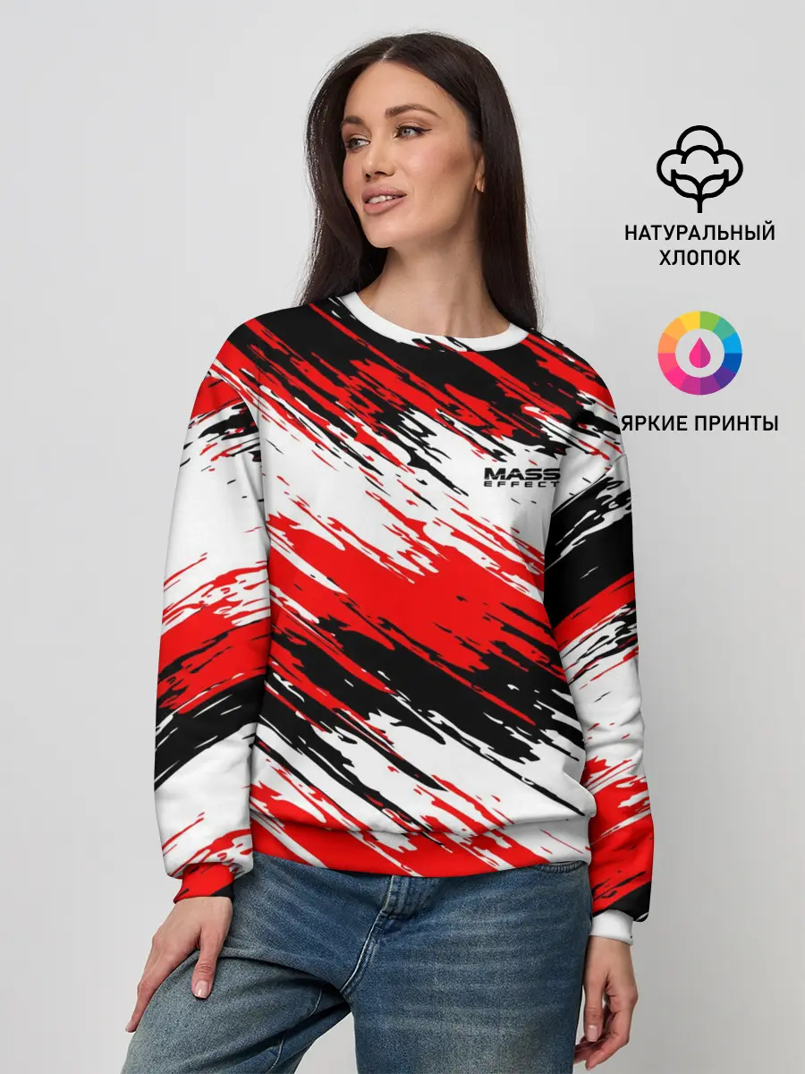 Женский свитшот / Mass Effect