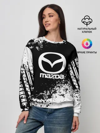 Женский свитшот / Mazda abstract sport