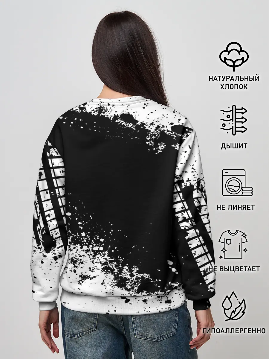 Женский свитшот / Opel abstract sport