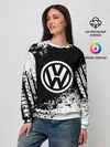 Женский свитшот / Volkswagen abstract sport