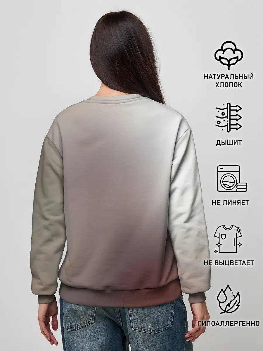 Женский свитшот / токисаки аниме