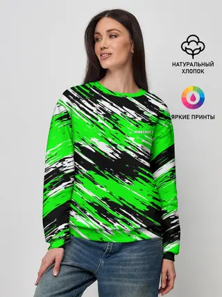 Женский свитшот / Minecraft