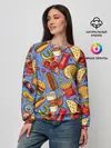 Женский свитшот / Fastfood