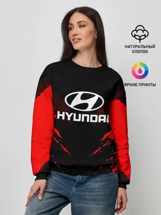 Женский свитшот / HYUNDAI SPORT COLLECTION