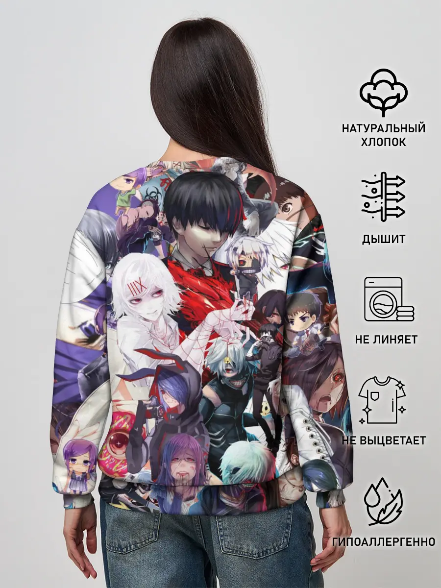 Женский свитшот / Tokyo-Ghoul