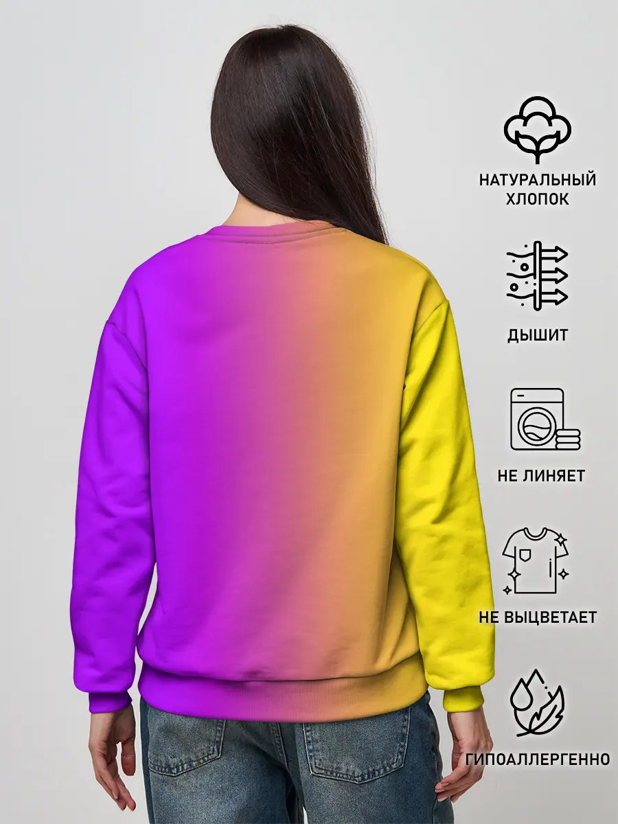 Женский свитшот / Милый котёнок