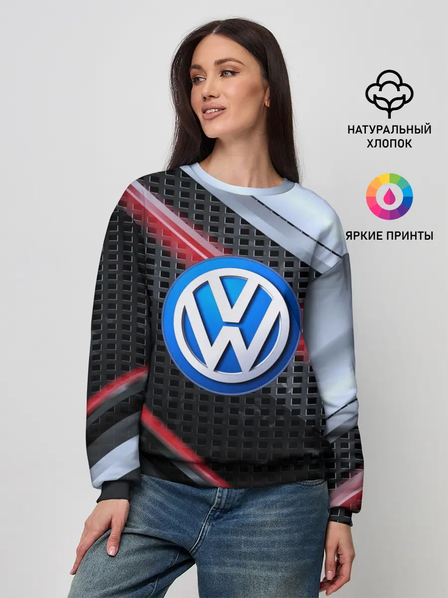 Женский свитшот / VOLKSWAGEN high speed