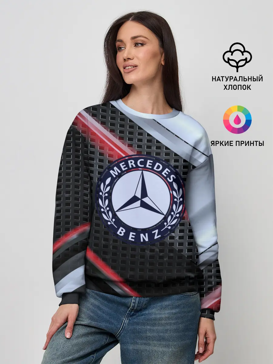Женский свитшот / MERCEDES high speed collection