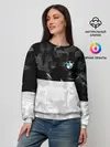 Женский свитшот / BMW BLACK COLLECTION