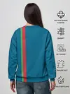 Женский свитшот / Белоруссия, лента с гербом