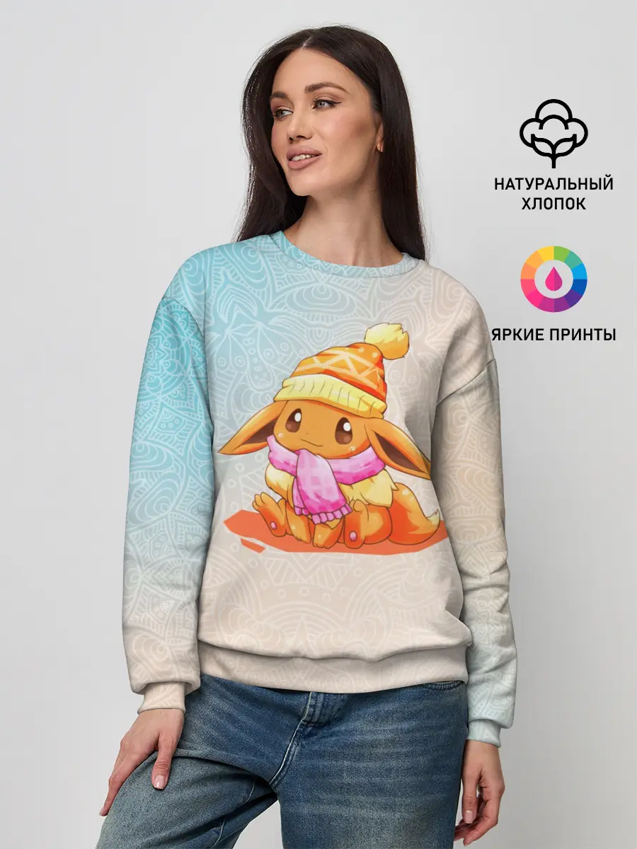 Женский свитшот / Покемон Иви