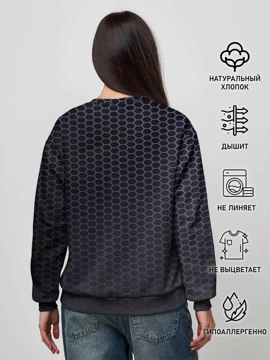 Женский свитшот / HYUNDAI carbon uniform 2018